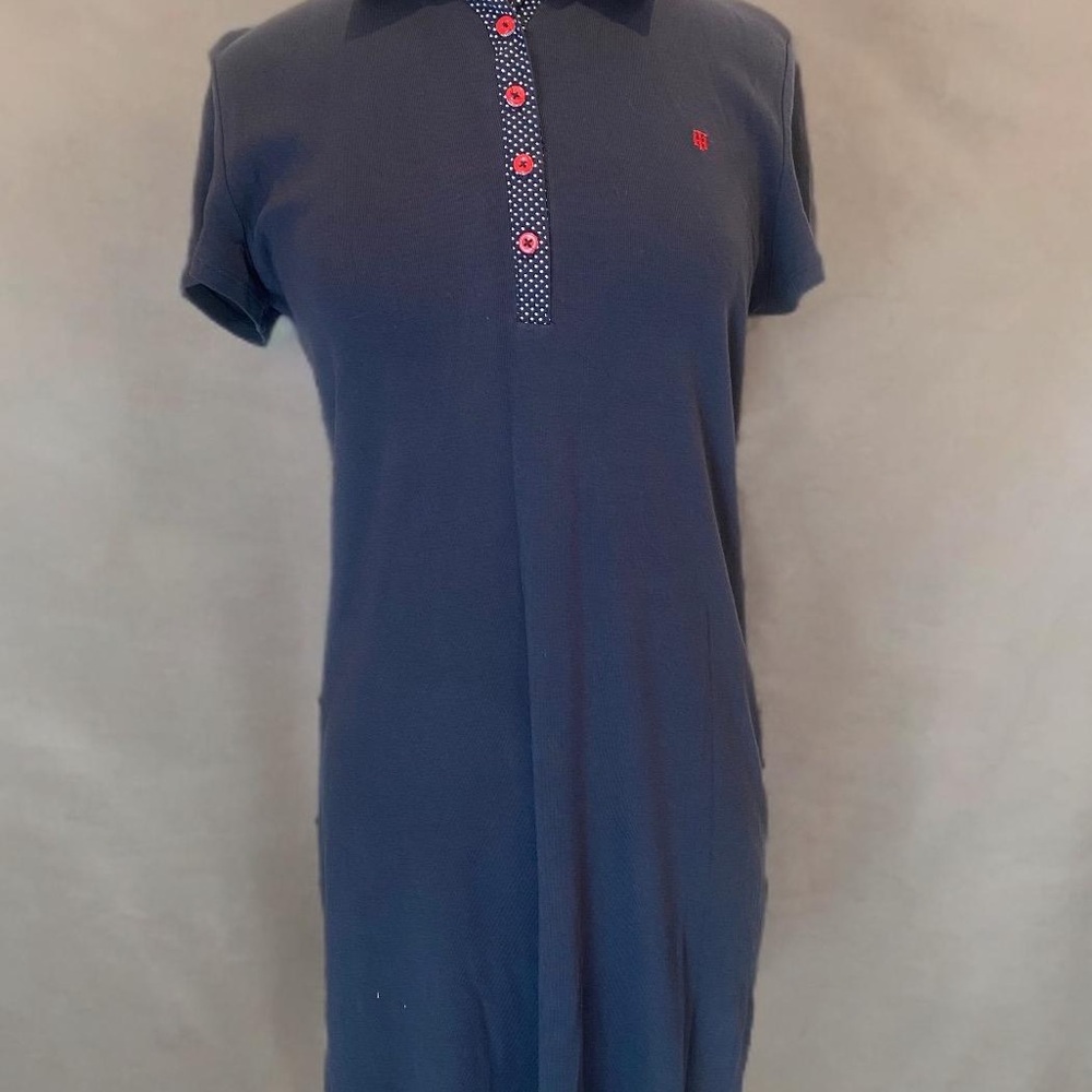 Polo by Ralph Lauren Navy Midi Dress